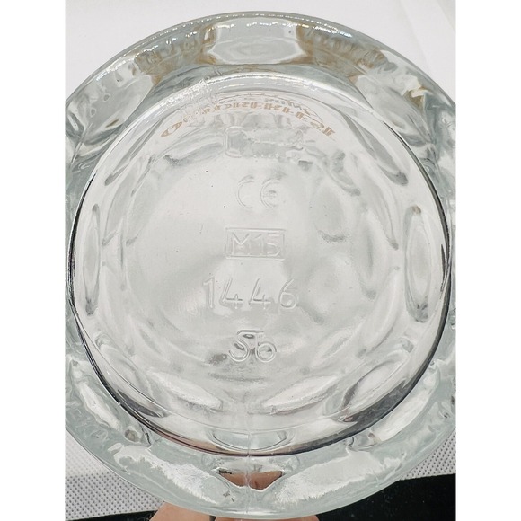 Samuel Sam Adams Oktoberfest Beer Mug Dimpled Stein - 0.5L Raise the Stein Glass - Picture 8 of 8